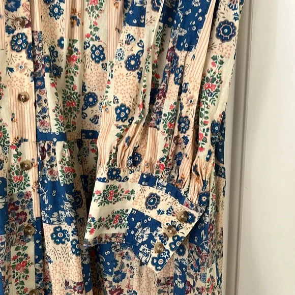 Sezane Benedetta Patchwork Print Dress - Picture 12 of 15
